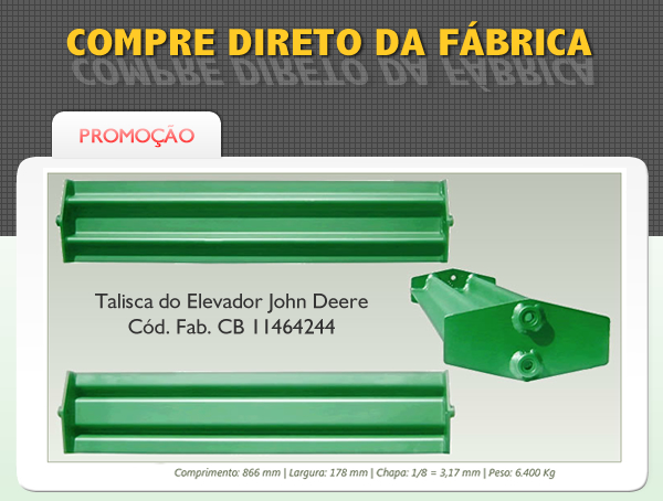 Talisca do Elevador Jhon Deere!