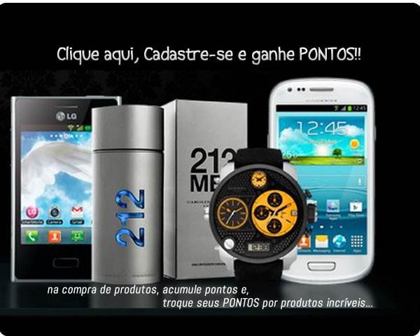 Cadastre-se e GanhePontos!