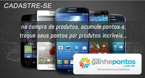Cadastre-se e GanhePontos!