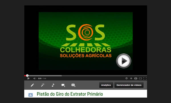 Pistão do Giro do Extrator Primário!